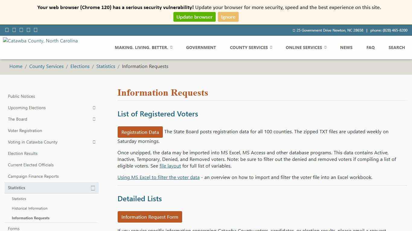 Catawba County, North Carolina